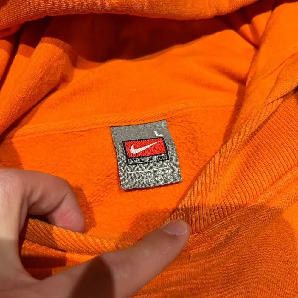 Nike Men's Orange Hoodie